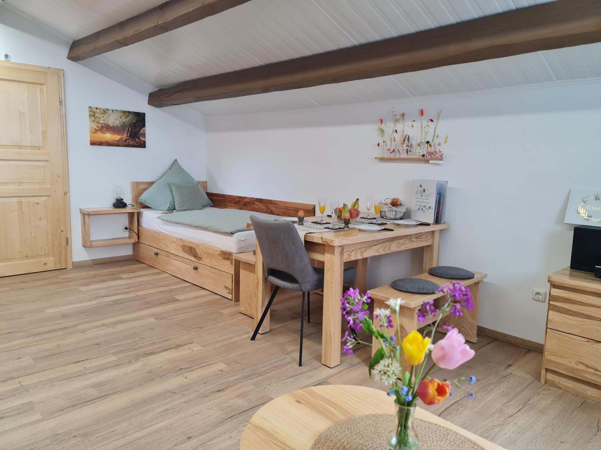 Ferienwohnung Wiesenhof Neuhof an der Zenn Exterior foto